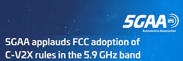 美 FCC, 5.9GHz 대역 C-V2X 사용 승인 … DSRC 기술 2년 내 퇴장